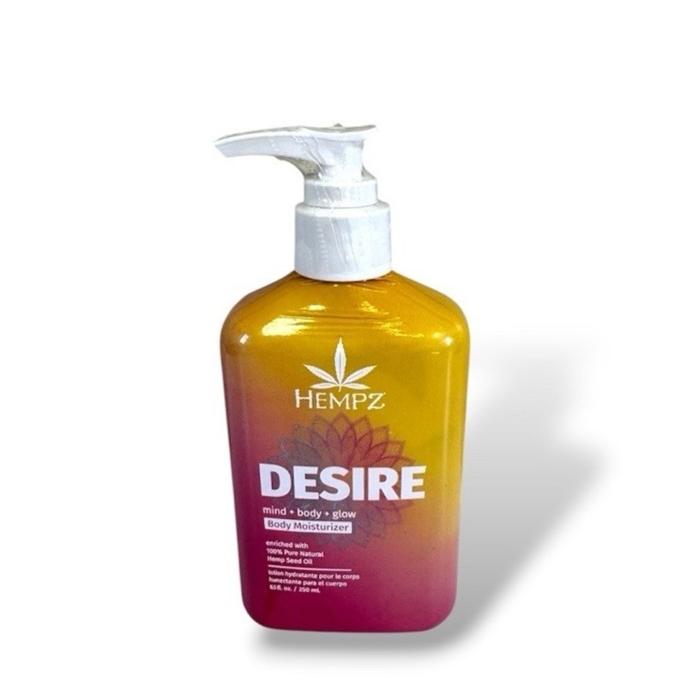 Hempz Desire Wear Your Mood Lotion 8.5 oz New Sealed Discontinued Scent Vanilla